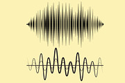 Sound Waves Set, an Object Graphic by Everything for 6$ (Thumbnail 2 of 4)