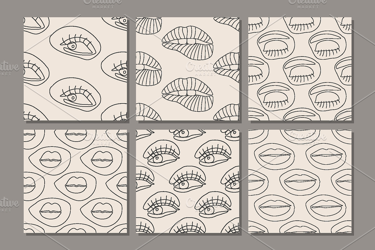 Abstract Face Printable Wall Art, a Background Graphic by C Design Studio (Photo 16 of 16)