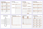 Ultimate Budget Planner Bundle, a Stationery Template by Mustafiz (Thumbnail 7 of 9)