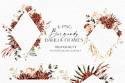 Burgundy Dahlia Fall Collection, an Illustration by Olga Koelsch (Thumbnail 14 of 16)