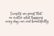 Sunset Land | Modern Script Font, a Script Font by KA Designs (Thumbnail 8 of 9)
