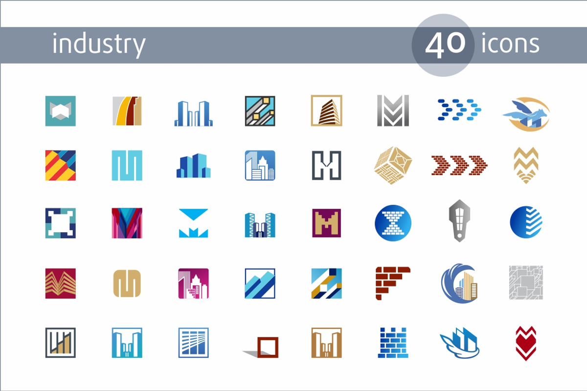 Vector Icons for Logo Design, an Icon by kisikoida (Photo 2 of 10)