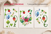 Kawaii Garden Animals PNG, an Animal Illustration by FaliushViktoriaArtist (Thumbnail 4 of 13)