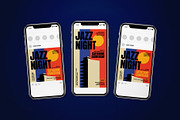 Jazz Night Music Event Flyer Set, a Flyer Template by The Good Store (Thumbnail 2 of 2)