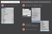 Perfect Pencil Illustrator Brushes, a Brush Add-On by MarkieAnn Creative (Thumbnail 6 of 8)