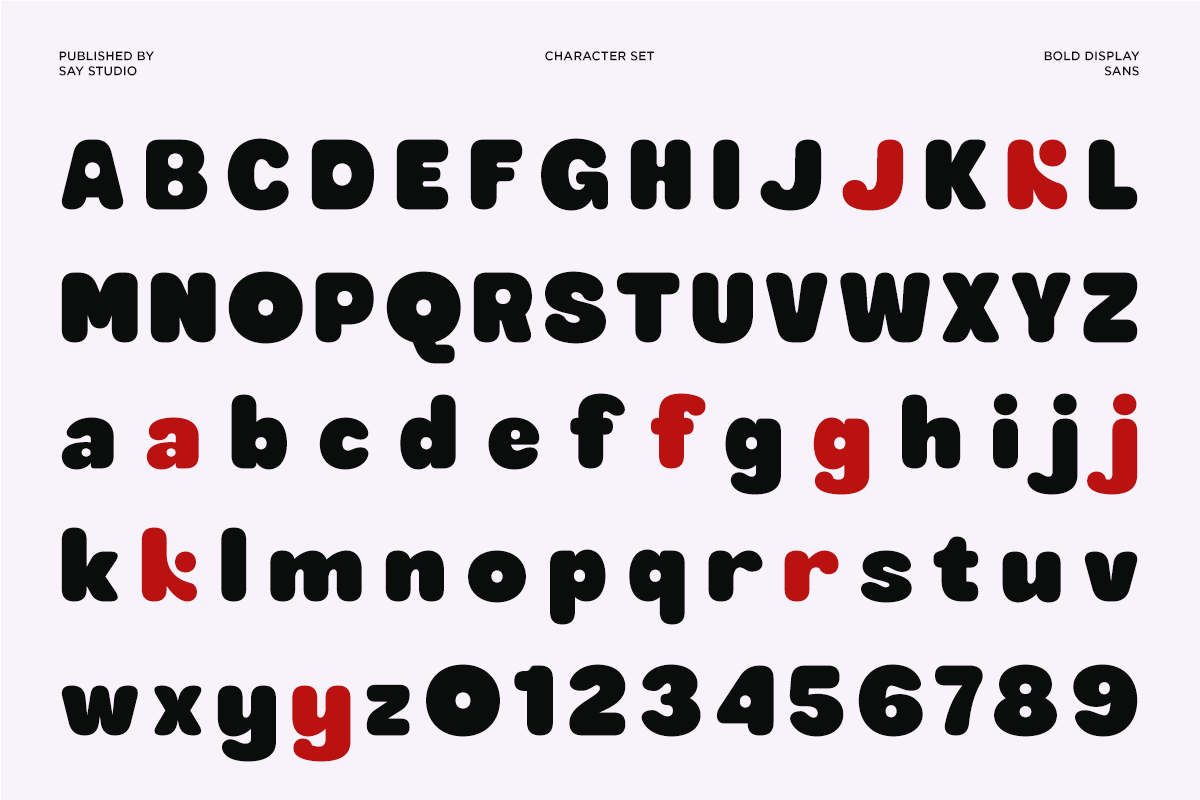Kateru - Bold Food Branding Font, a Sans Serif Font by Say Studio (Photo 9 of 10)