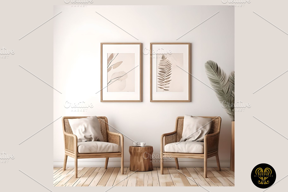 Set with frame mockups 6, a Merchandise Mockup by MightyTreeIE (Photo 4 of 9)