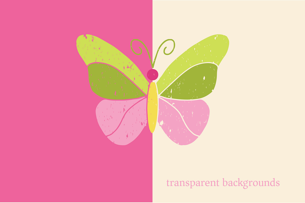 Cute & Quirky Retro Linocut Clipart, a Decorative Illustration by Ginny and Sam (Photo 5 of 11)