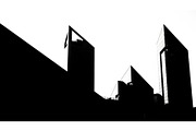 City Skyline Silhouette Bundle, an Illustration by jahid234 (Thumbnail 38 of 41)
