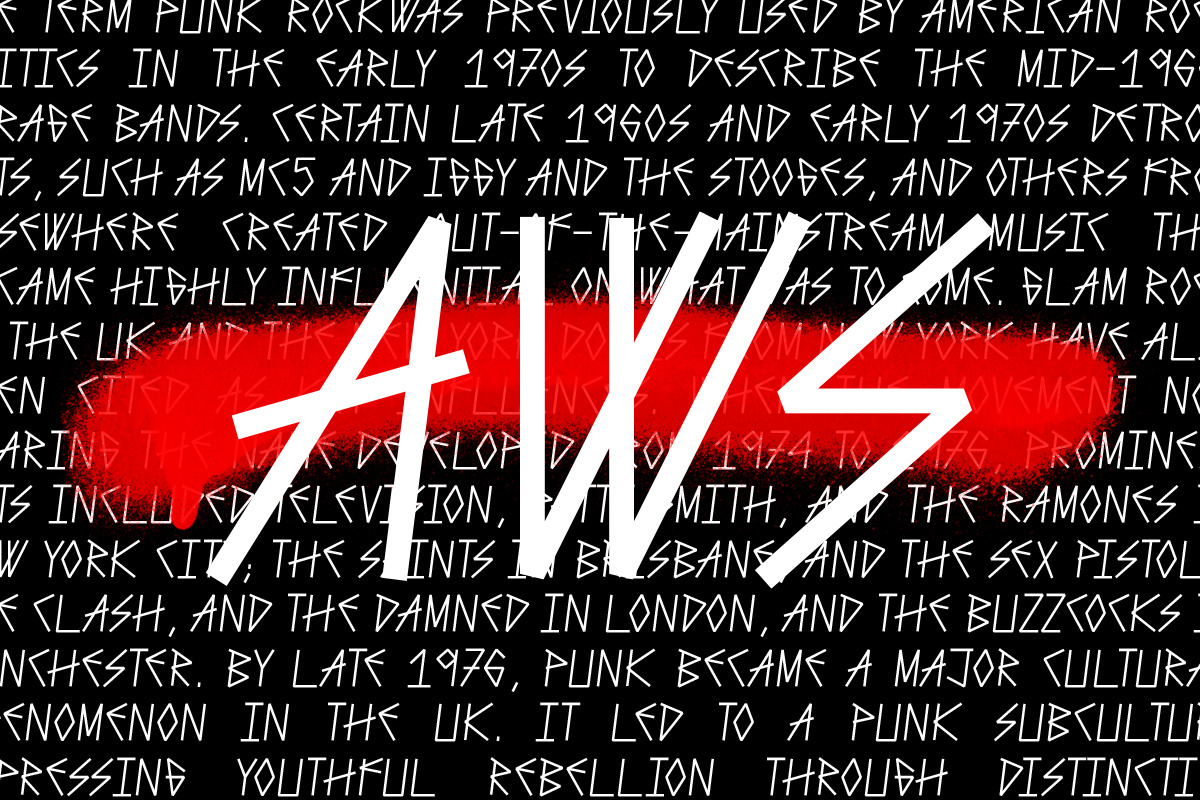 Srg - AWS Linear display font, a Sans Serif Font by Srg® (Photo 2 of 10)