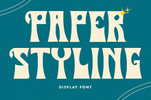 PaperStyling - Display Font