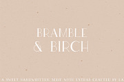 Wild Rye Hand Lettered Display Font, a Serif Font by Laras Wonderland (Thumbnail 10 of 15)