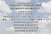 Cloudy Sky | Script Font, a Script Font by Scratchones (Thumbnail 7 of 8)