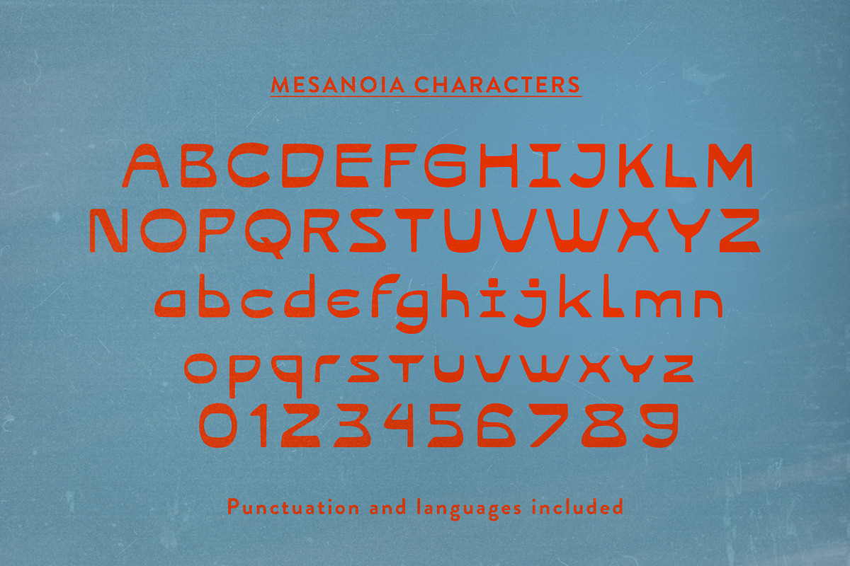 Mesanoia Western Boho Nostalgic Sans, a Sans Serif Font by Struvictory.art (Photo 4 of 8)