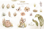 Alpaca Cute WildLife Watercolor Set, an Animal Illustration by Ann Art Houze (Thumbnail 7 of 12)