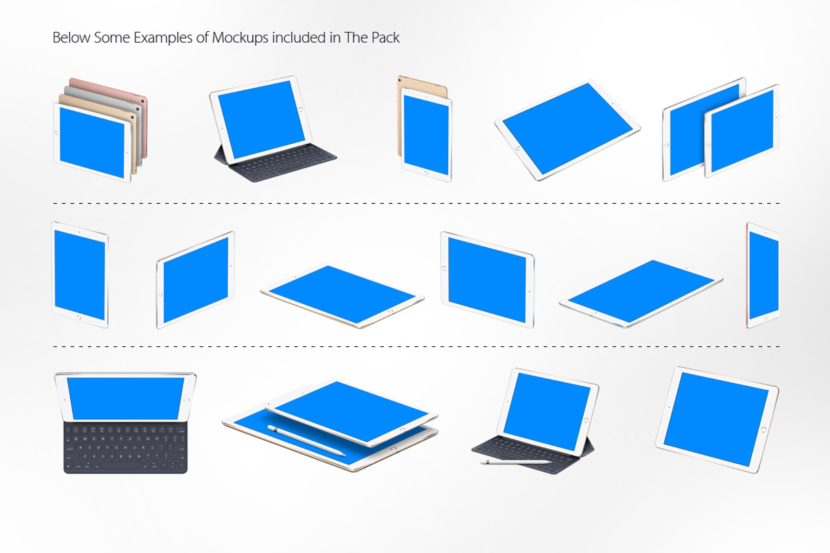 iPad Pro Mockups V2, an iPad Mockup by ydlabs (Photo 4 of 4)