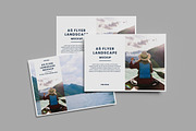 A5 Flyer Landscape Mockup, an Advertising Mockup by AndikaGraphic (Thumbnail 3 of 8)