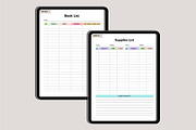 2025 Back To School Digital Planner, a Stationery Template by Designmela01 (Thumbnail 5 of 10)