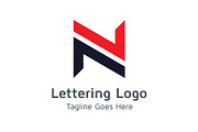 20 Logo Lettering N Template Bundle, a Branding & Logo Template by Acongraphic (Thumbnail 13 of 21)
