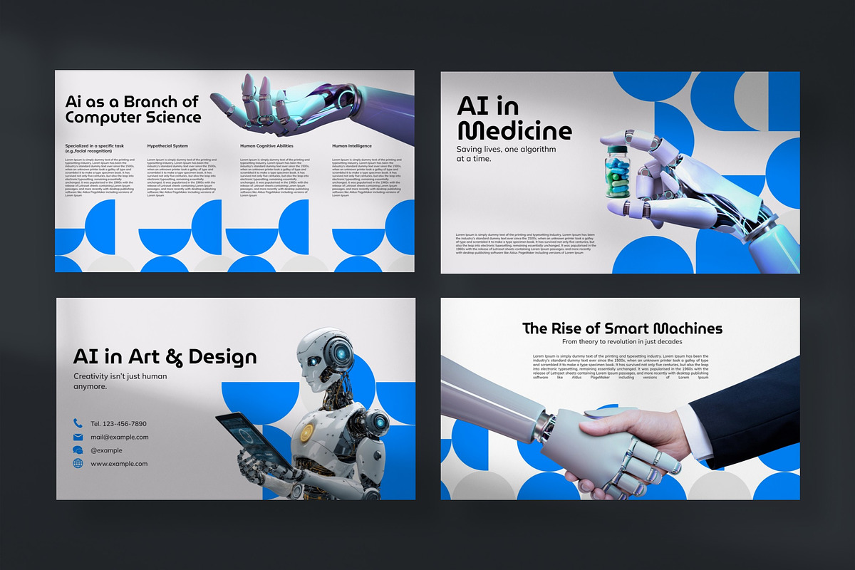 Artifa - Modern AI Presentation, a Presentation Template by Glyphminds Studios (Photo 3 of 5)