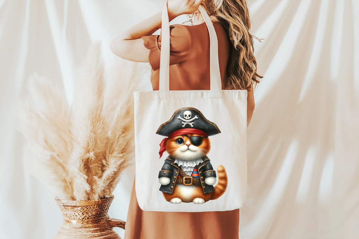Funny Cat Clipart Bundle, a Decorative Illustration by Pixels.Craft (Photo 5 of 7)