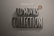 Old Movie Titles Collection, a Layer Style Add-On by pixelbuddha.net (Thumbnail 1 of 8)