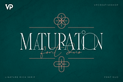 SALE! Maturation Typeface - font duo, a Serif Font by VP Fonts (Thumbnail 1 of 16)