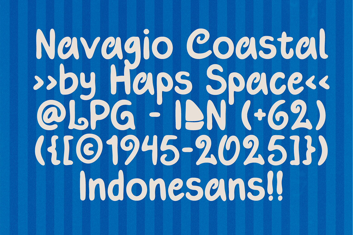 Navagio Coastal Handwritten Display, a Font by Haps Space (Photo 7 of 14)