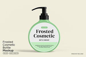 Cosmetic Bottle Mockup, a Packaging Mockup by renderstockmarket