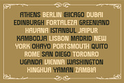 Lostgala, a Symbol Font by Vintage Division (Thumbnail 9 of 15)