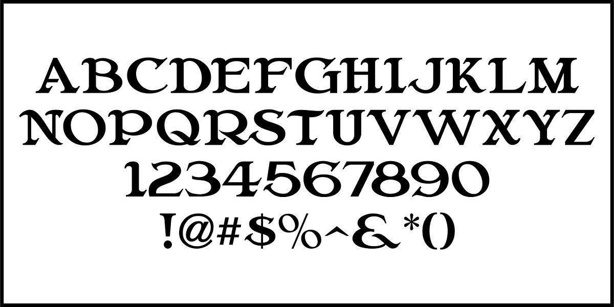 Movie Opening JNL, a Serif Font by Jeff Levine Fonts (Photo 3 of 5)