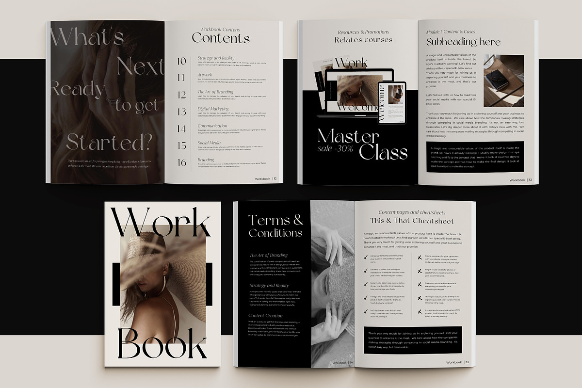 WorkBook for Coaches | CANVA preview 7