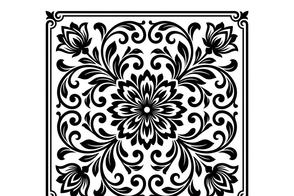 50 Elegant Floral Ornament Bundle, a Decorative Illustration by Amazin_art (Photo 3 of 38)
