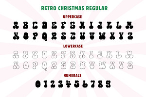 Retro Christmas - Duo Font