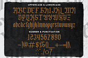 Agise Rujdi - Blackletter Font, a Blackletter Font by StringLabs (Thumbnail 8 of 10)