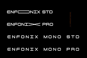 Enfonix Typeface