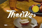 Gintery Dhump Bold Calligraphy Font, a Script Font by stylishtype.co (Thumbnail 20 of 20)