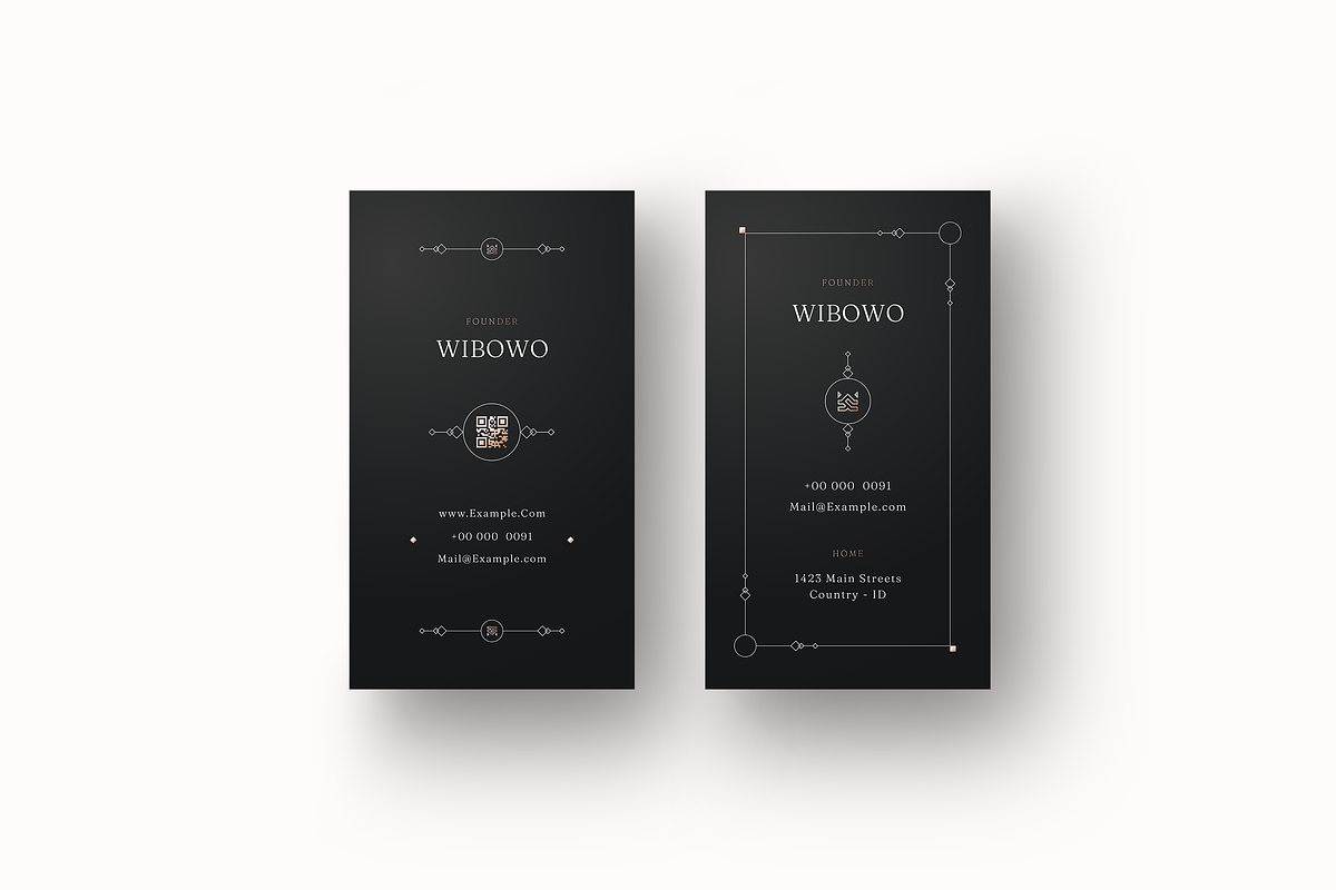 Tarot - Business Card Template, a Business Card Template by Ctrl space studio (Photo 4 of 9)