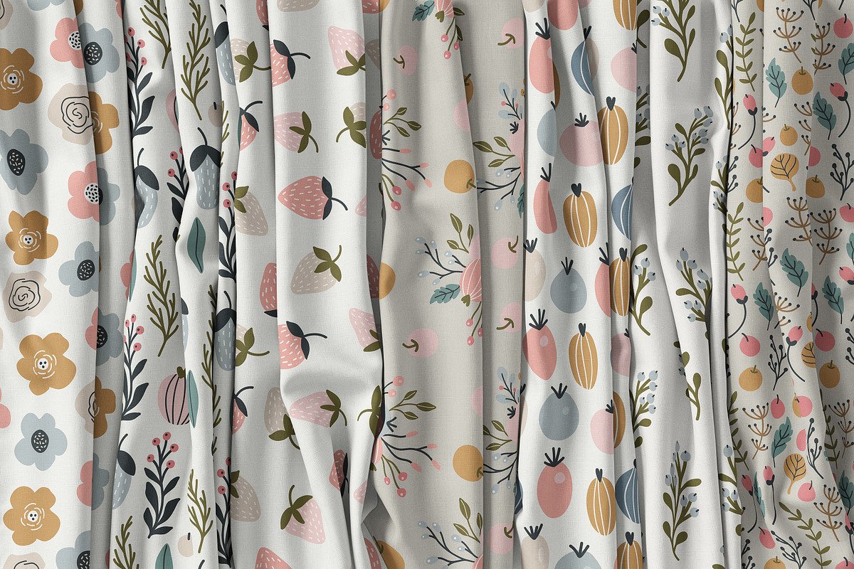 Nordic Berries Vector Collection, a Pattern Graphic by Little Nordic Atelier (Photo 4 of 11)