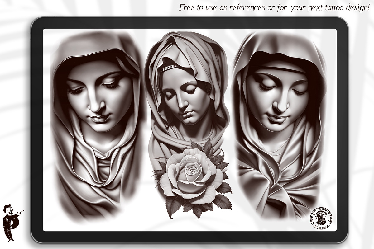 Procreate - Religious, a Brush Add-On by Studio.Valhalla (Photo 6 of 9)
