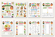 Healthy Cooking for Kids Workbook, a Stationery Template by Designmela01 (Thumbnail 2 of 5)