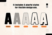 Fox Kamari : 5 Font Styles, a Sans Serif Font by Fox7 By Rattana (Thumbnail 2 of 15)