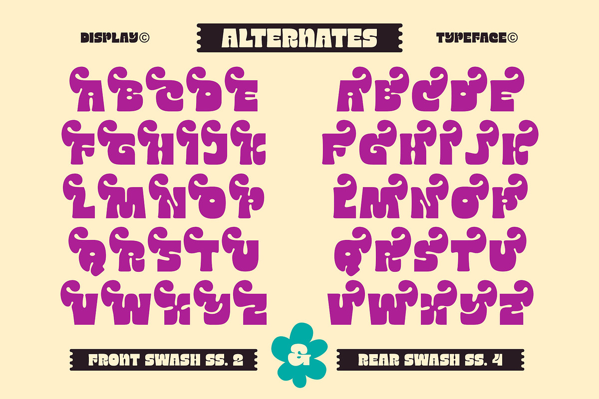 Kroogy Mice Typeface, a Sans Serif Font by alit design (Photo 9 of 21)
