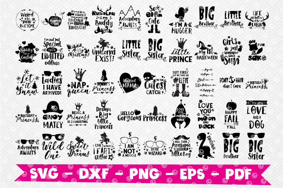Craft MEGA BUNDLE, 150 in 1, svg, an Illustration by PrettyBundles (Photo 2 of 5)
