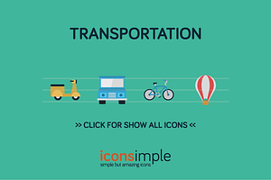 iconsimple: transportation