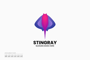 Stingray Gradient Colorful Logo, a Branding & Logo Template by Zeer Graphic