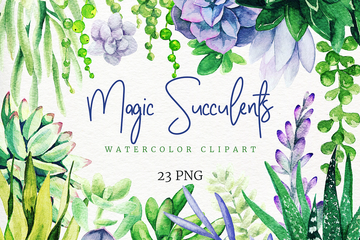 Botanical Watercolor Clipart, an Object Graphic by JSolomatina (Photo 1 of 3)
