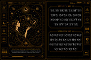 Nebulan Star Typeface, a Sans Serif Font by alit design (Thumbnail 11 of 17)