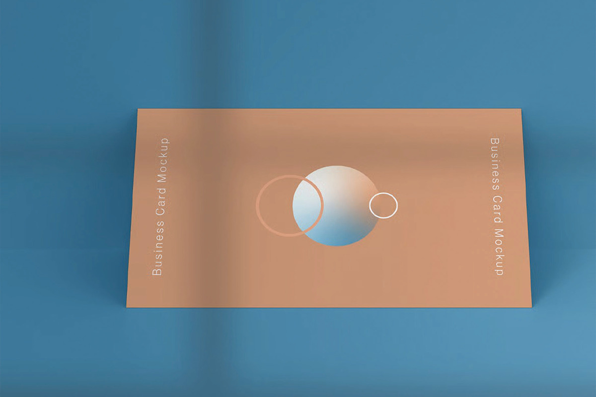 Business Card Mockup, an Advertising Mockup by skybluecreative (Photo 2 of 3)