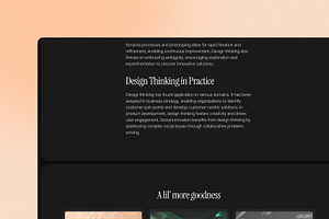 Monograph Blog Template Framer